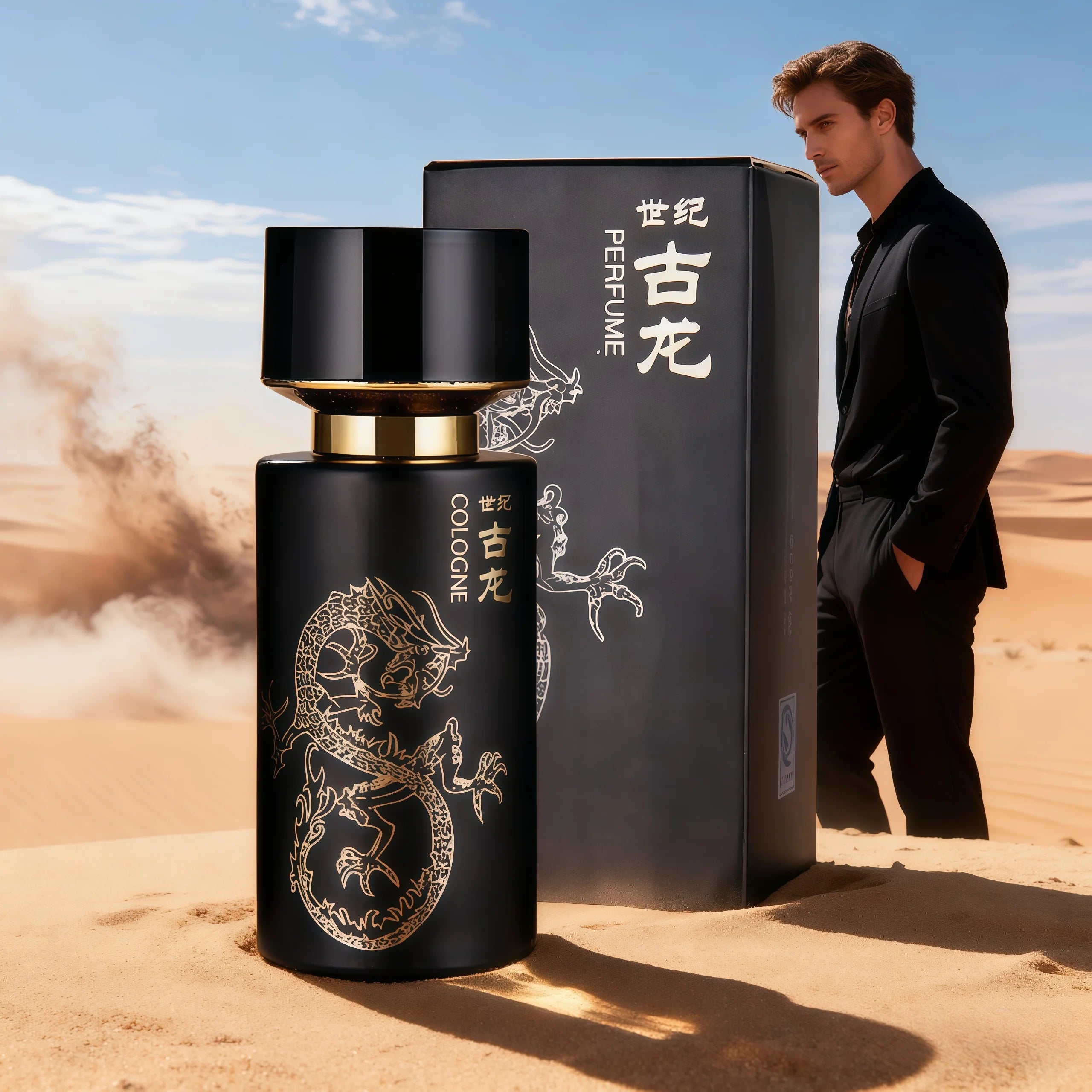 Profumo ai feromoni per uomo, profumo legnoso duraturo, Eau de Parfum, Colonia, fascino femminile, fragranza maschile