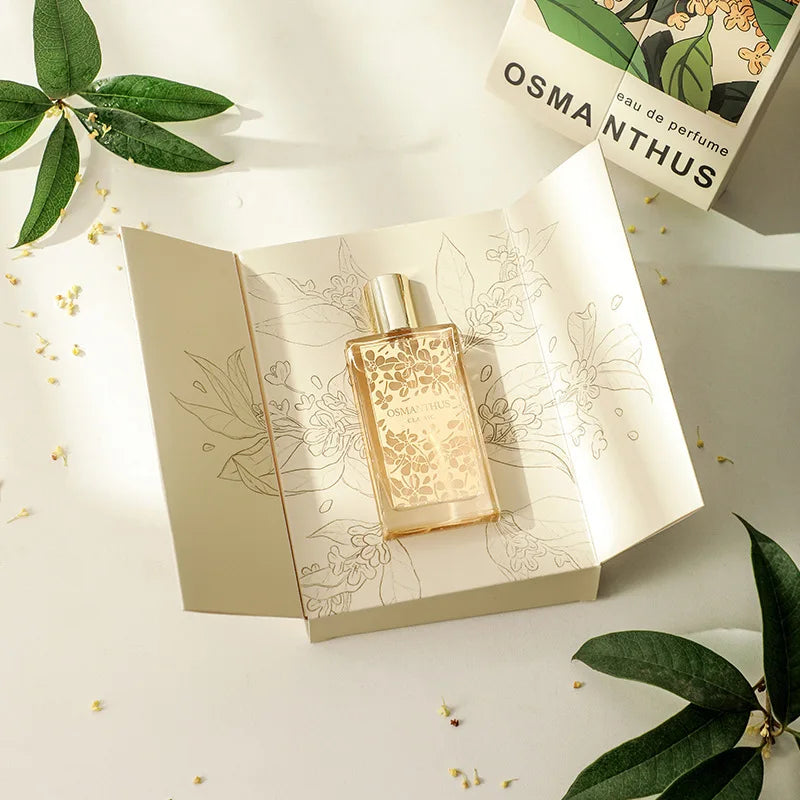 Profumo Osmanthus 50ML Osmanthus Valley Rain Fragranza floreale Aroma di lunga durata Eau de Parfum per donna Marchio di profumi originale 