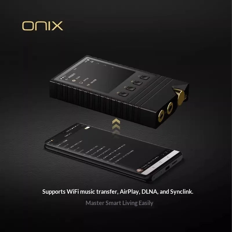 ONIX Overture XM5 Lettore MP3 Lettore musicale portatile Lettore MP3 Audio ad alta risoluzione HIFI di fascia alta Doppio Bluetooth 5.2 DAC LDAC 