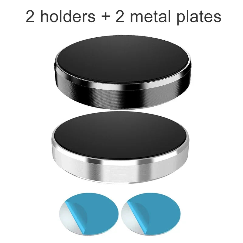 Magnetic Car Phone Holder With 360° Adjustable Rotation Stable Support Holder For iPhone 15 14 Samsung Xiaomi Dashboard Stand