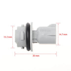 1 pz Portalampada per auto per Honda Civic Fit Toyota Corolla Camry T10 Portalampada Accessori 90075-60001