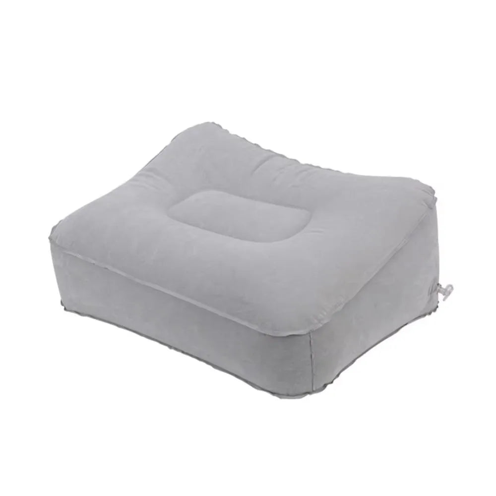 Cuscino poggiapiedi gonfiabile morbido in PVC Cuscino poggiapiedi gonfiabile Cuscino viaggio aereo Ufficio Casa Gambe su Piedi rilassanti Almohada