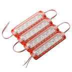 4/10 pezzi 24 V LED modulo luce di segnalazione per camion griglia luci per auto rimorchio furgone SUV indicatore lampeggiante lampadina pubblicitaria