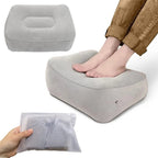 Cuscino poggiapiedi gonfiabile morbido in PVC Cuscino poggiapiedi gonfiabile Cuscino viaggio aereo Ufficio Casa Gambe su Piedi rilassanti Almohada