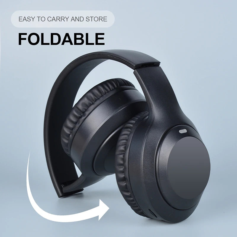 Cuffie stereo HIFI M5 over-ear, cuffie wireless Bluetooth 5.3, auricolari sportivi da gioco, supporto TF/AUX, riduzione del rumore 