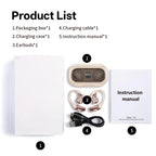 Auricolari traduttori AI MSAI T23 138 lingue App di traduzione multilingue Bluetooth a bassa latenza Traduzione offline in tempo reale