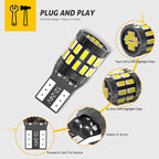 4 lampadine LED Canbus T10 W5W 168 194 6000K Luci di parcheggio a LED Luci interne Lampadine per auto 6000K Bianco Rosso Blu Ambra 12V 
