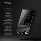 ONIX Overture XM5 MP3 Player Portable Music Player MP3 Player High-End HIFI Hi-res Audio Dual Bluetooth 5.2 DAC LDAC