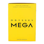 Armaf Odyssey Mega Limited Edition EDP per uomo 3,4 oz / 100 ml - Colonia legnosa ambrata audace a lunga durata, regalo per Natale 