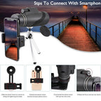 Treppiede monoculare HD per smartphone