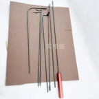 9 pezzi/set chiave portiera auto smarrita serratura sblocco apertura kit di strumenti apertura di emergenza + pompa aria nera parti per lo styling dell'auto accessori per auto 