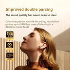 BoseRoss Bluetooth 5.4 Gaming e Daily Dual Mode HIFI Suono stereo immersivo Batteria che dura tutto il giorno Microfono per chiamate HD integrato 