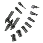 Set di estrattori per cuscinetti per auto, kit di strumenti portatili per la rimozione dei cuscinetti, separatore per cuscinetti, estrattore per ingranaggi 