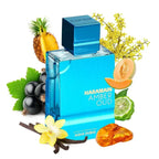 Al Haramain Amber Oud Aqua Extrait De Parfum 60 ml / 2,0 oz – Profumo unisex fresco e acquatico a lunga durata, regalo per Natale 