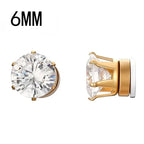 1-12 paia di orecchini a bottone magnetici alla moda, orecchini finti non piercing, regalo per uomo e donna. 