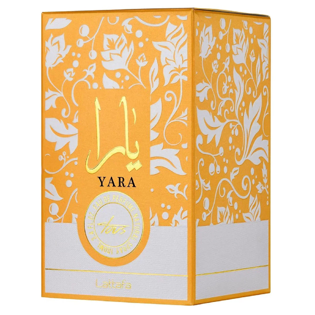 Lattafa Yara Tous EDP 100ml Dolce Floreale Fruttato Vaniglia Profumo da donna a lunga durata Regalo per Natale Ringraziamento Halloween 