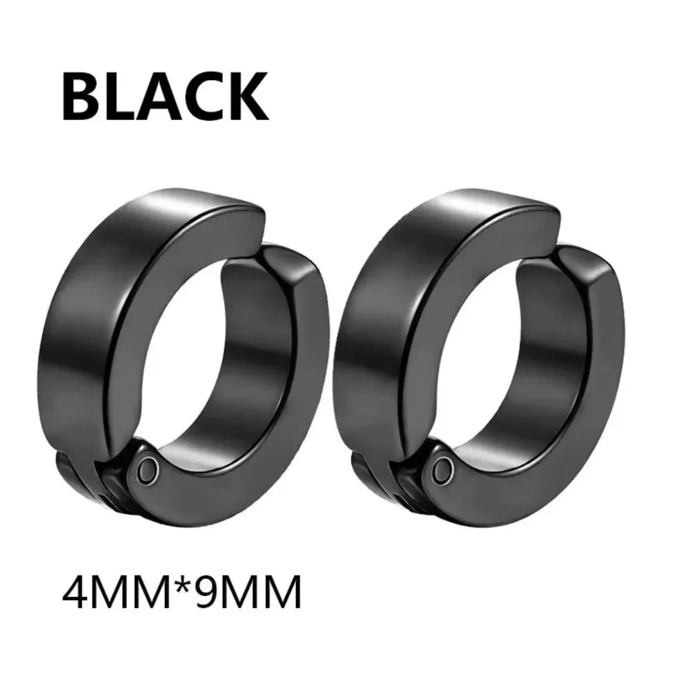 1-12 paia di orecchini a bottone magnetici alla moda, orecchini finti non piercing, regalo per uomo e donna. 