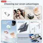 Auricolari wireless originali Lenovo LE209 2026 TWS Bluetooth 6.0 Auricolari in-ear a lunga durata della batteria Auricolari Microfono Stereo ENC Noise 