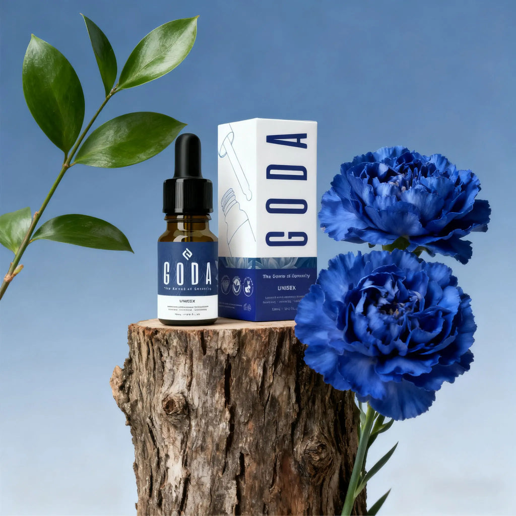 Il profumo rilassante agli oli essenziali GODA (15 ml/0,5 oz) è un respiro tranquillo per uomini e donne! Un regalo perfetto. 