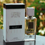 Lattafa Ana Abiyedh Coral EDP 2.0oz 60ml Profumo unisex fresco, fruttato, floreale, di lunga durata, elegante regalo di lusso per Natale 