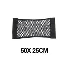 Organizer universale in rete per bagagliaio auto, tasca portaoggetti in velcro, borsa portaoggetti elastica per veicoli, accessori interni in rete per auto