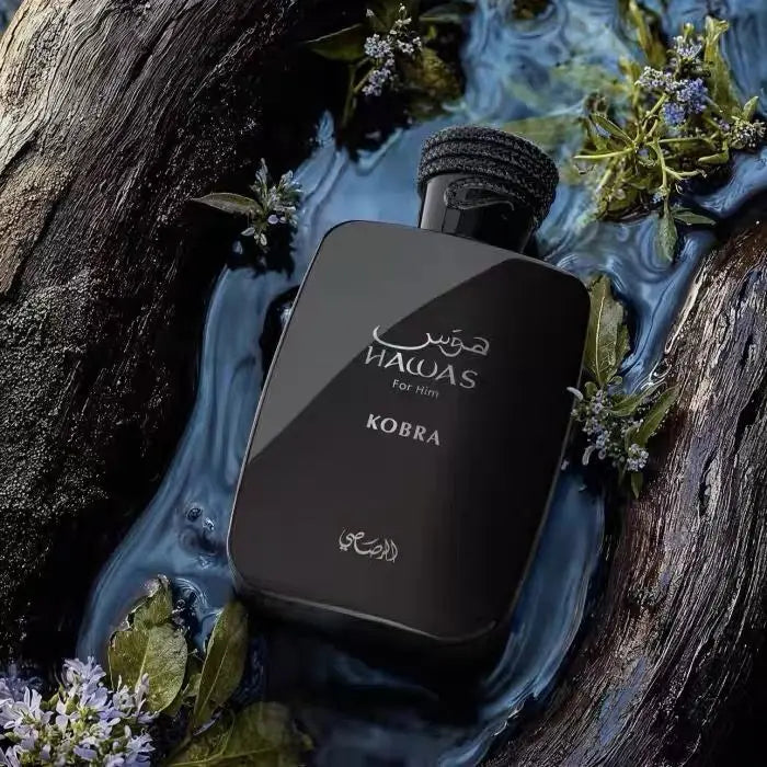 Profumo da uomo RASASI Hawas kobra, 100 ml (3,4 oz), fragranza persistente, adatto a qualsiasi occasione, regalo perfetto per le feste 