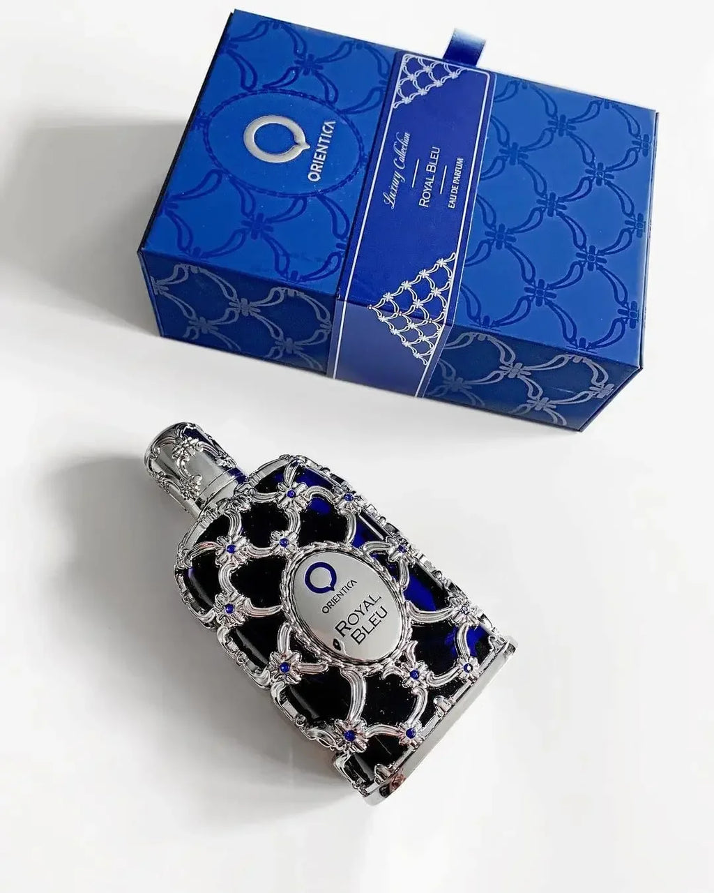 Orientica Royal Bleu EDP per uomo 2,7 oz – Colonia fresca, speziata, legnosa e di lunga durata, regalo di Natale per lui 