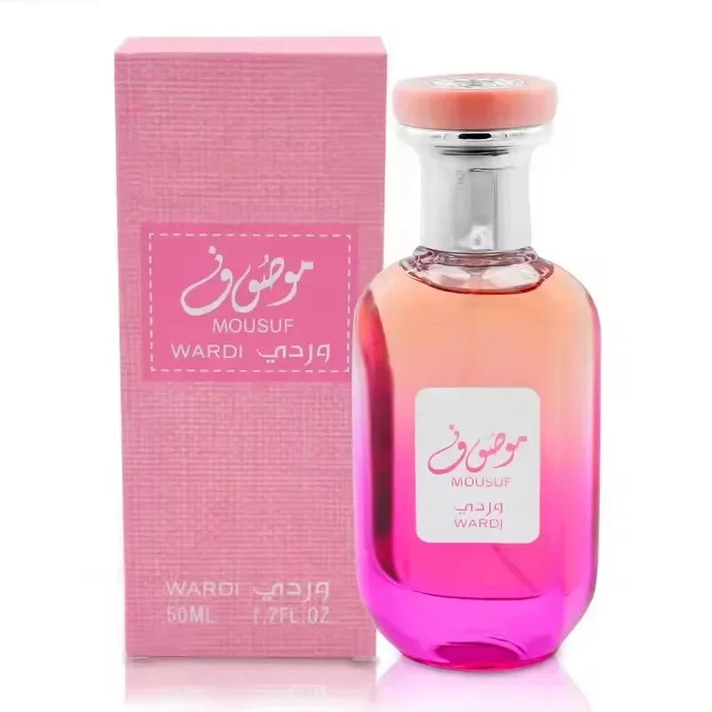 Smell Perfume Long Lasting Fragrance EDP 50ML/1.7FL.OZ Mousuf Wardi Eau de Parfum Spray for Women, Floral & Fruity Rich