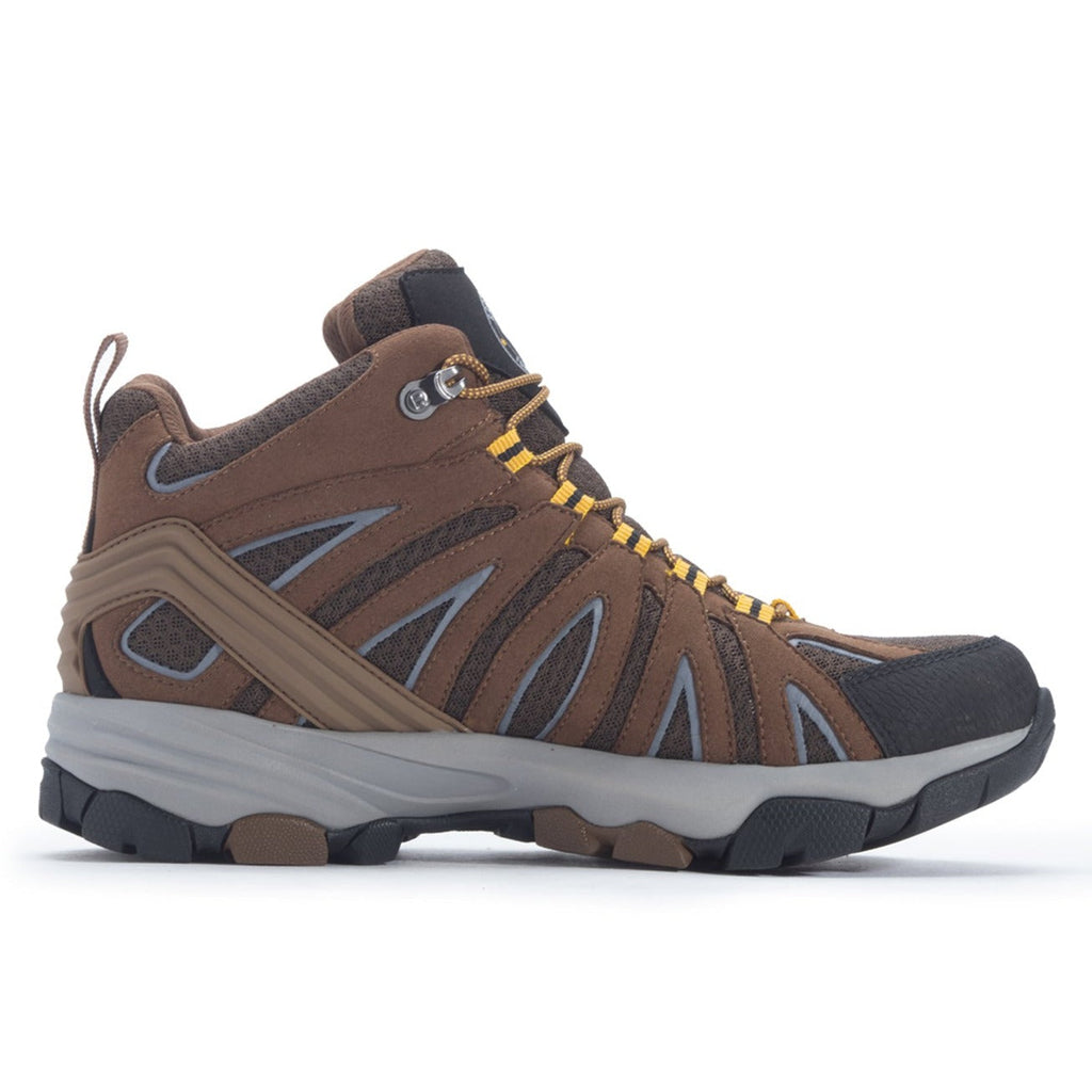 Scarponi da trekking impermeabili ROCKROOSTER Bedrock Brown da 6 pollici con VIBRAM®