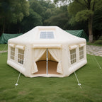 Tenda da campeggio gonfiabile di lusso e confortevole, tessuto Oxford di alta qualità, ampio spazio per avventure all'aperto in famiglia 