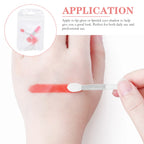 2 Sets Lip Silicone Gel Applicator Women Lipstick Brush Tool Fine Gentle Makeup Daily Professional Use