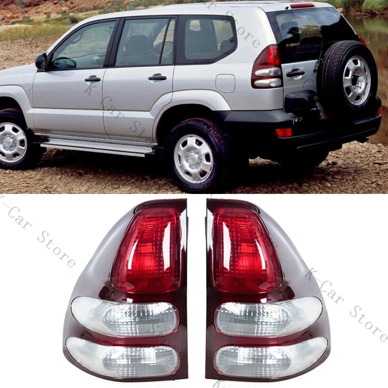 Accessori per fanali posteriori per auto per Toyota Land Cruiser Prado LC120 2003-2009 Fanale paraurti posteriore senza lampadina 8155160700 8156160620 