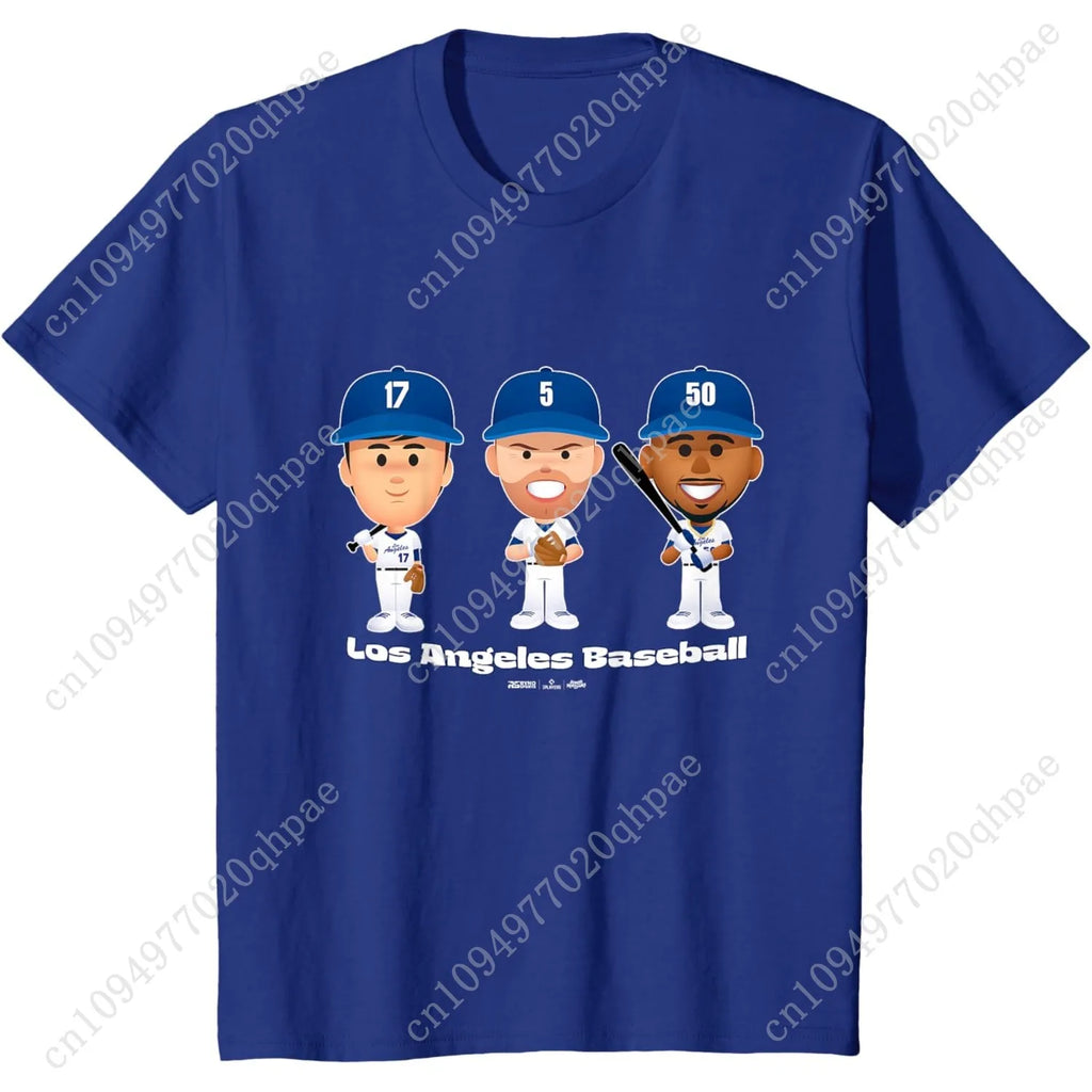 Maglietta MLBPA dei Los Angeles Baseball Players Body Trio 