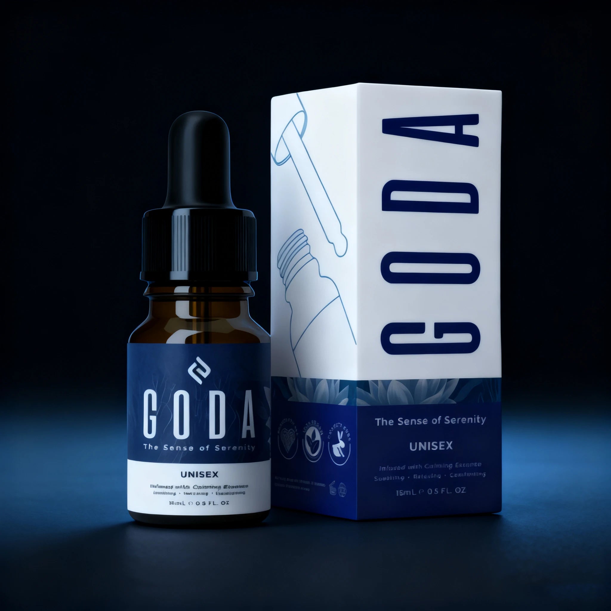 GODA soothing essential oil perfume (15mL/0.5oz) is a quiet breath for men and women! Extraction of perfect gift