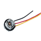 2 pezzi 1157 portalampada BAY15D portalampada P21/5W adattatore base connettore per auto luce di svolta luce di stop per auto 