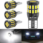 4 lampadine LED Canbus T10 W5W 168 194 6000K Luci di parcheggio a LED Luci interne Lampadine per auto 6000K Bianco Rosso Blu Ambra 12V 
