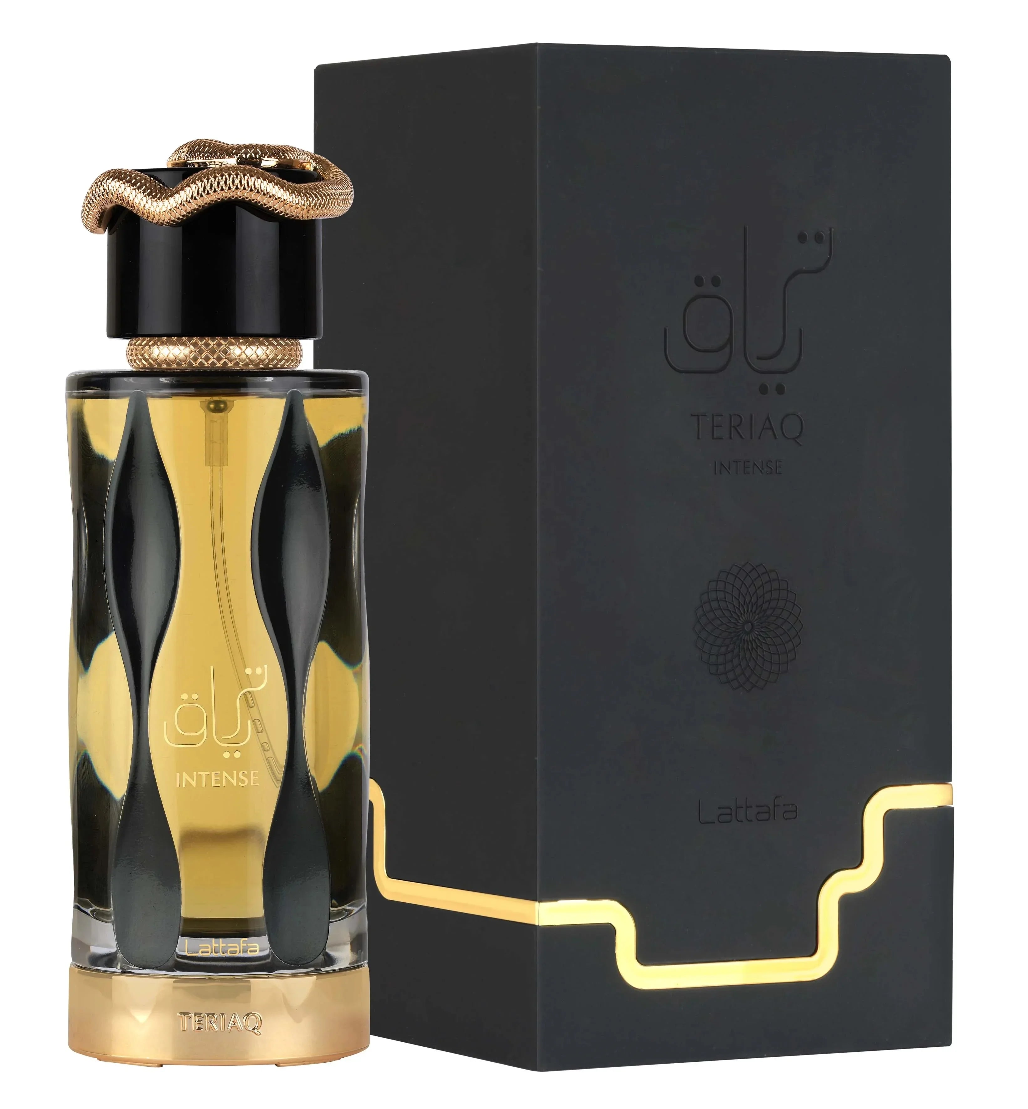 Lattafa Teriaq Intense EDP 3.4oz – Sweet Amber Oud Long Lasting Unisex Perfume, Ideal Christmas Gift