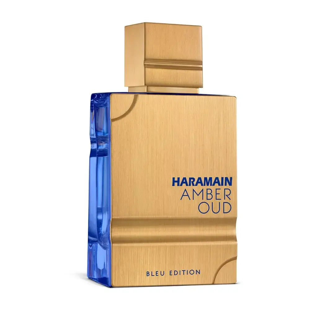 Al Haramain Amber Oud Blue Edition EDP per uomo 2,0 oz / 60 ml – Colonia fresca, ambrata e legnosa a lunga durata, regalo di Natale ideale 