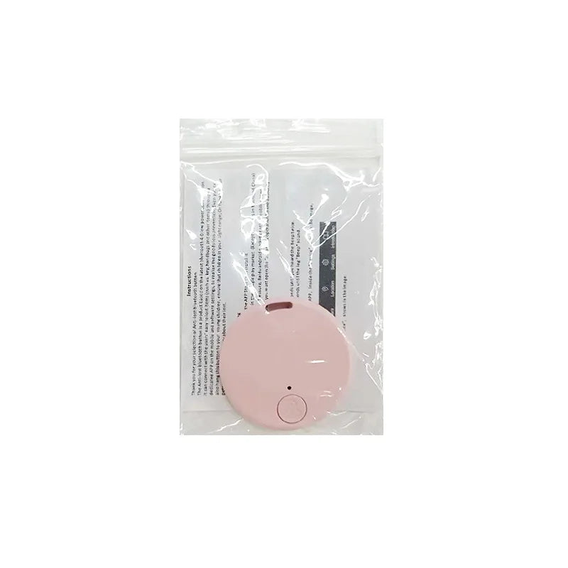 Mini localizzatore GPS anti-smarrimento con allarme, portachiavi, tag intelligente, compatibile con Bluetooth, portachiavi tracciante per cani, animali domestici e bambini, localizzatore di chiavi 