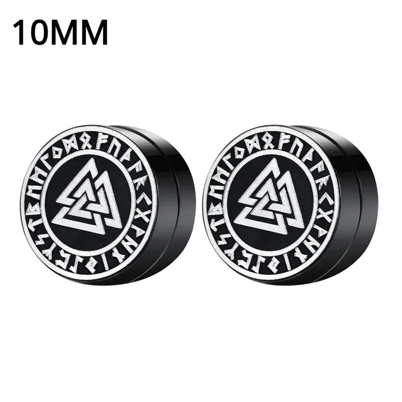 1-12 paia di orecchini a bottone magnetici alla moda, orecchini finti non piercing, regalo per uomo e donna. 