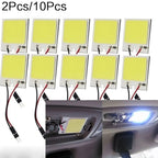 STONEGO 2 pezzi/10 pezzi 18/24/48 e lampada da lettura bianca Stonego Lampadina a LED T10 Lampada a LED per parcheggio auto Pannello interno per auto Lampada a festone 