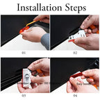 2026 New For VOLKSWAGEN VW Cup Holders Hub Caps LED Car Door Light Bulb Interior Decoration Accessories For VW Touareg 7P Passat