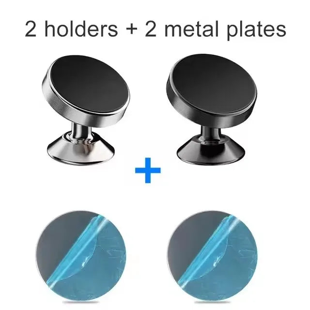 Magnetic Car Phone Holder With 360° Adjustable Rotation Stable Support Holder For iPhone 15 14 Samsung Xiaomi Dashboard Stand