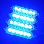 4/10 pezzi 24 V LED modulo luce di segnalazione per camion griglia luci per auto rimorchio furgone SUV indicatore lampeggiante lampadina pubblicitaria