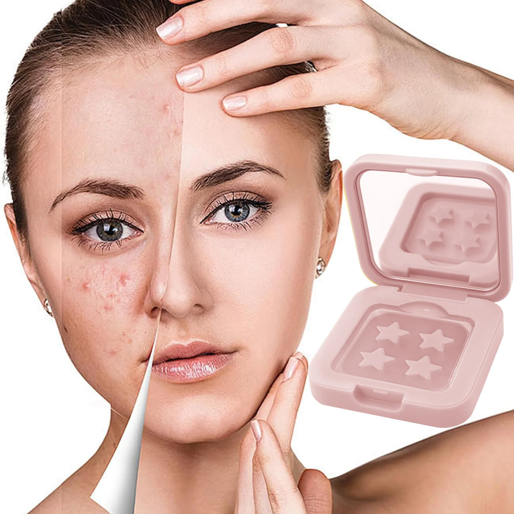 60 Acne Patch, Alcohol and Fragrance Free, Covering Acne and blemishes, Facial and Skin Spot Patch, Luxury Makeup Mirror
