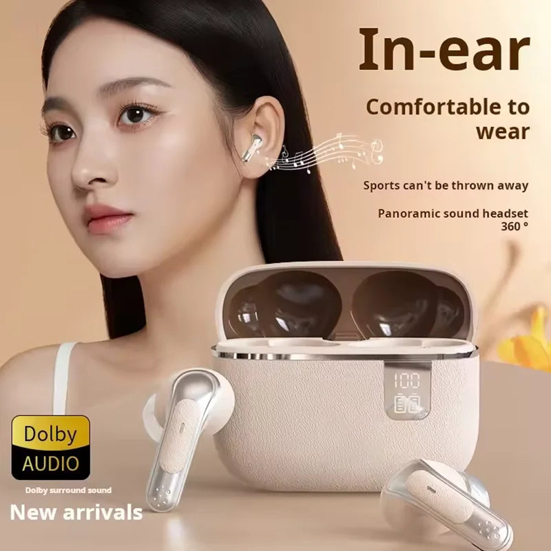 Auricolari wireless SONY con audio ad alta risoluzione, cancellazione del rumore, Bluetooth 5.3, cuffie Hi-Fi con custodia di ricarica per iPhone e iPad 