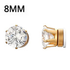 1-12 paia di orecchini a bottone magnetici alla moda, orecchini finti non piercing, regalo per uomo e donna. 