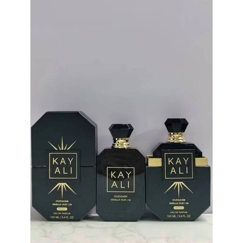 KAYALI 100ml Eau de Parfum 81 Yum Boujee Marshmallow e 28 Vaniglia Profumo Arabo Originale Premium per Uomo e Donna 