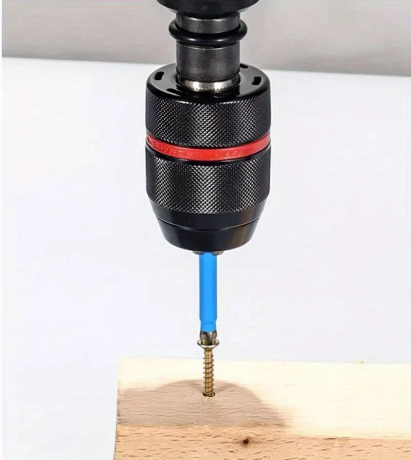 Adattatore di conversione a cambio rapido per mandrino autoserrante senza chiave, attacco 1/2 Unf, punte per trapano avvitatore autoserranti da 2~13 mm 