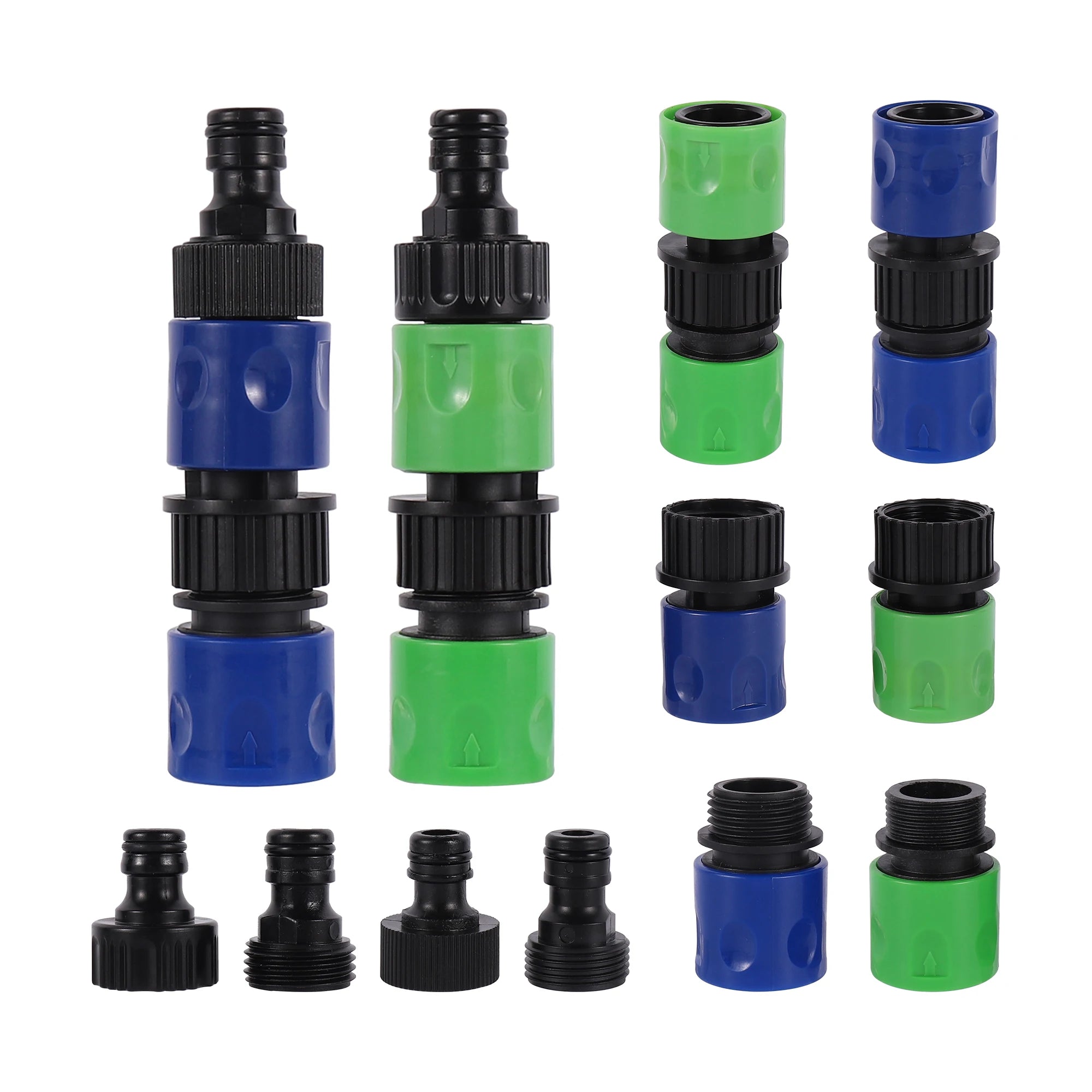 Raccordo filettato US/EU da 3/4 di pollice, connettore rapido per tubo da giardino da 16 mm, connettore rapido per irrigazione 